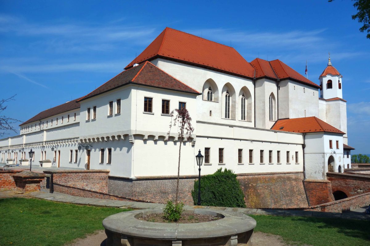 Burg am Rande der Altstadt von Brünn