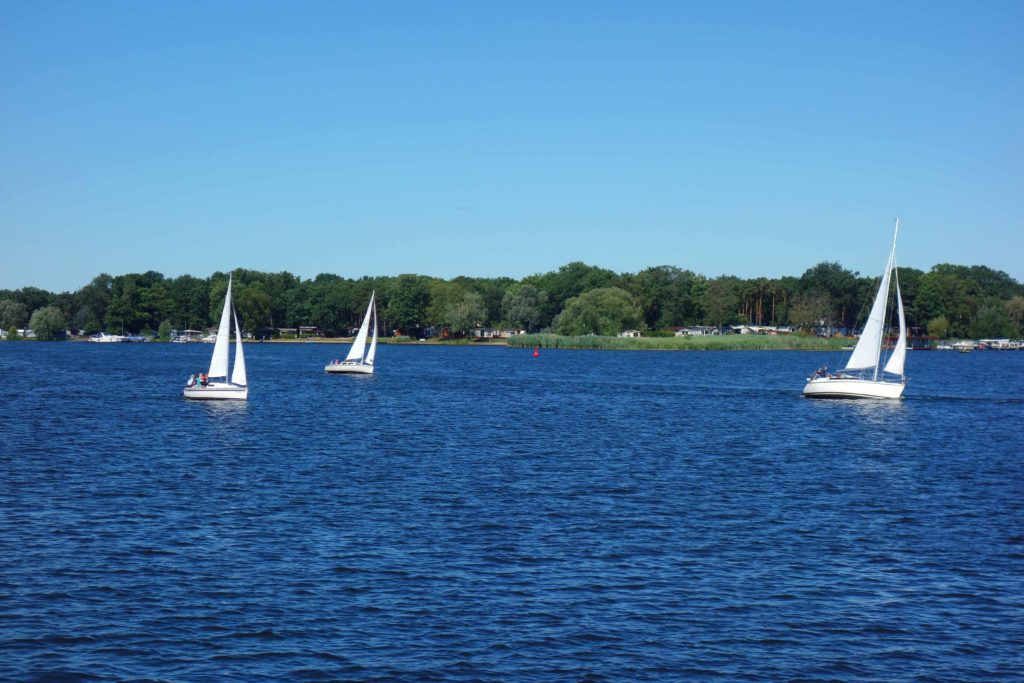 Segeln auf dem Templiner See