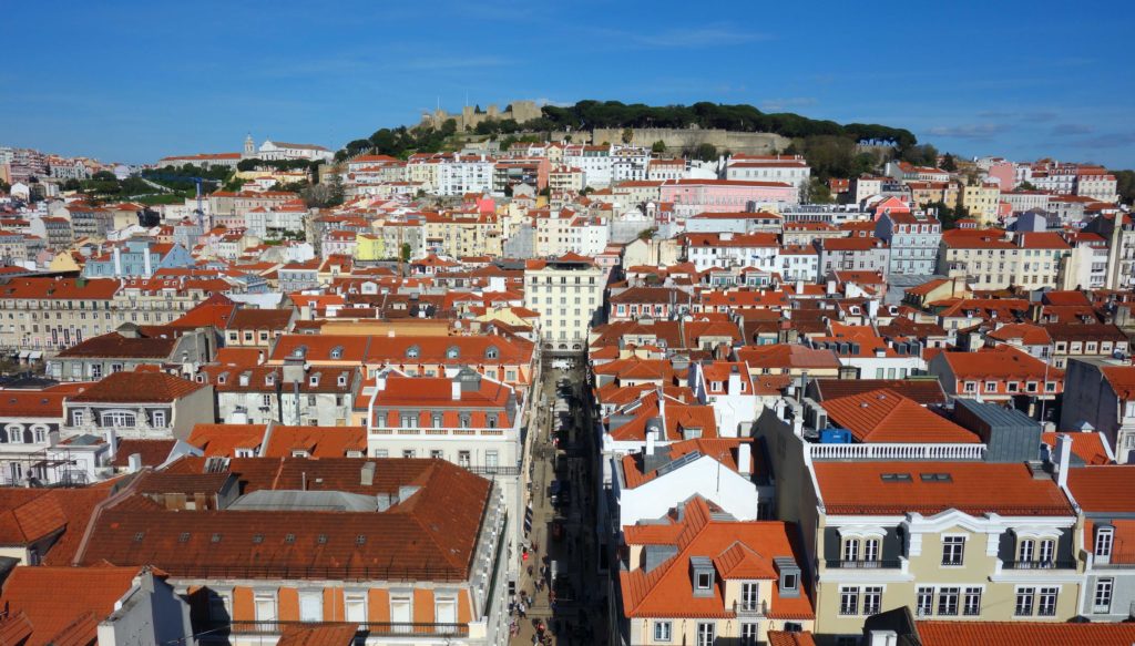Castel de Sao Jorge, Lissabon