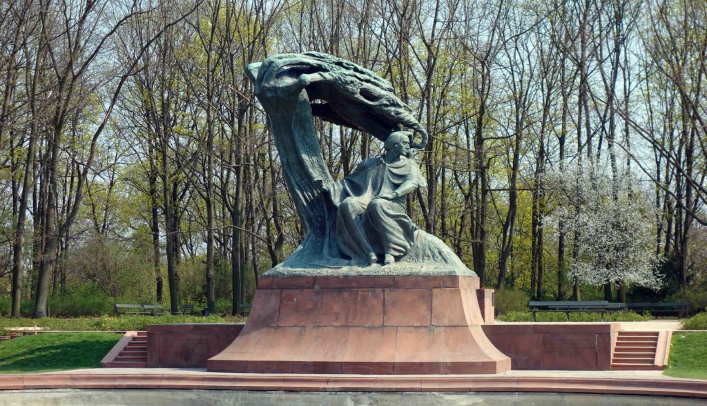 Denkmal von Frederic Chopin