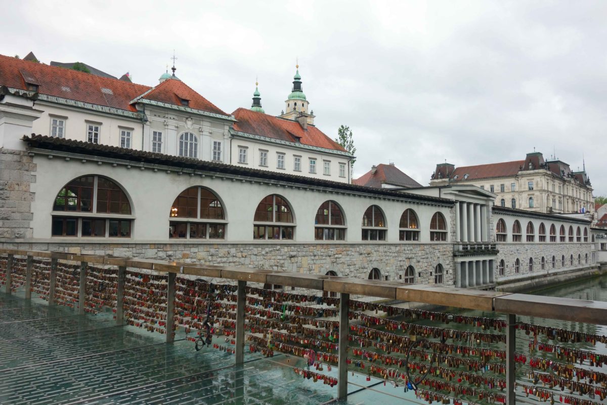 Brücke in Ljubljana