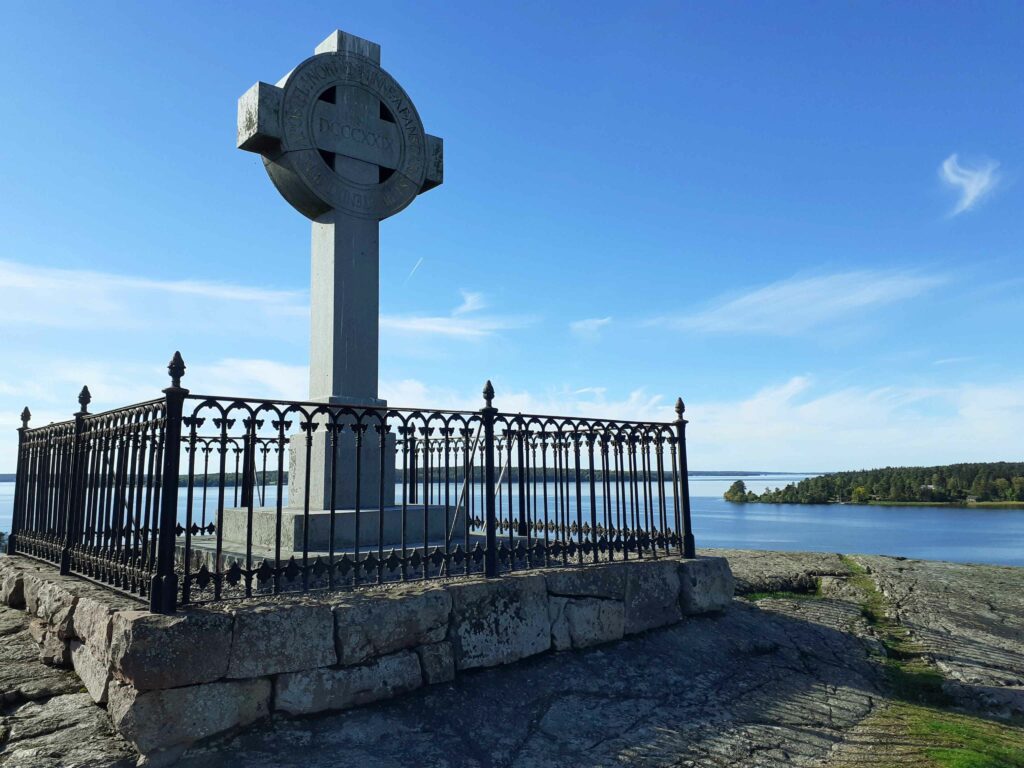 Ansgarkreuz auf Björkö