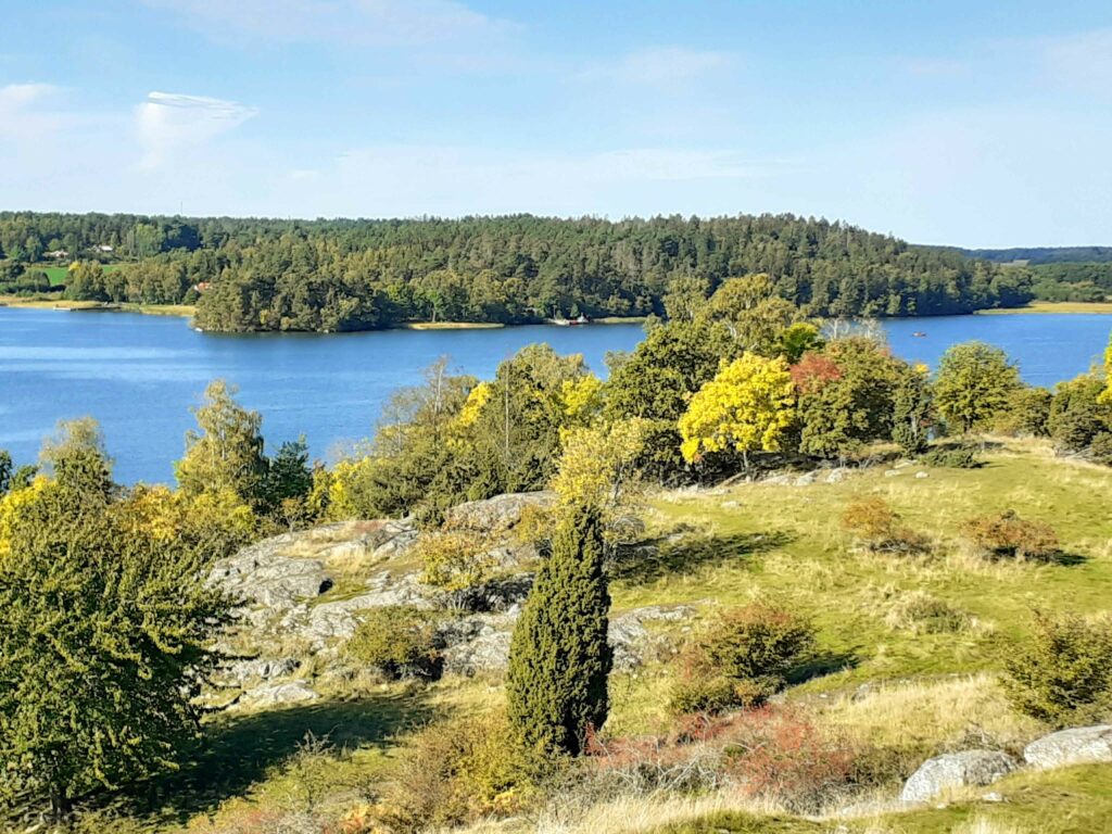 Aussicht von Birka nach Adelsö