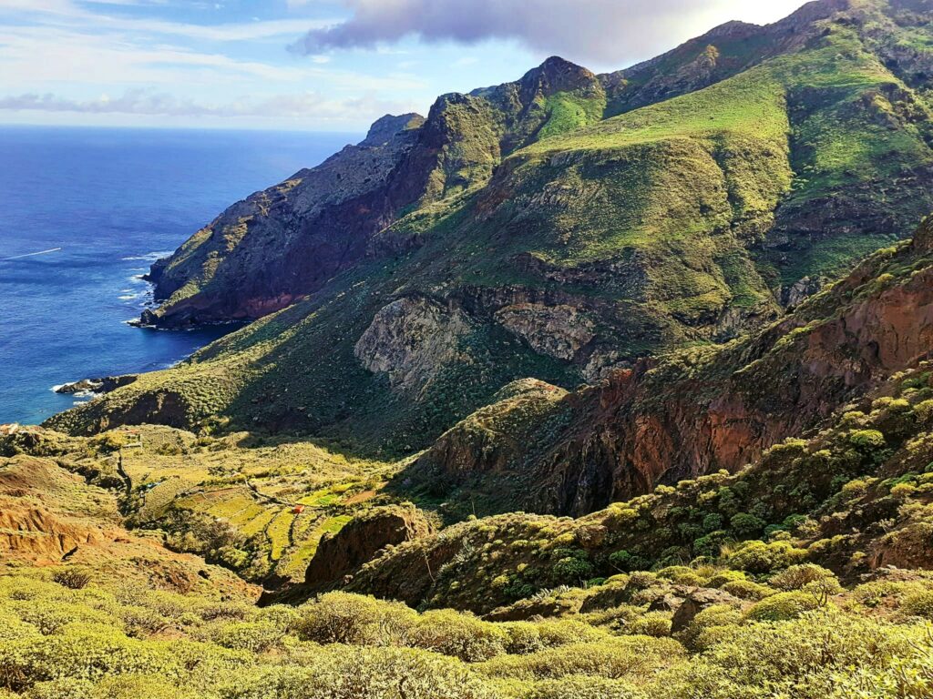 Aussicht im Anaga Gebirge auf Teneriffa