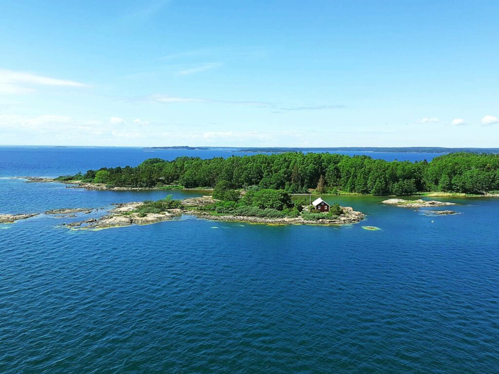 Schären-Landschaft im Åland Archipel