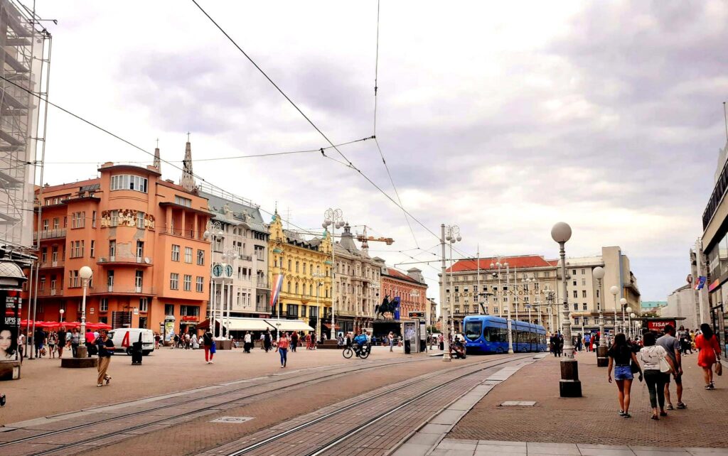 Noch kein Kroatien Massentourismus in Zagreb