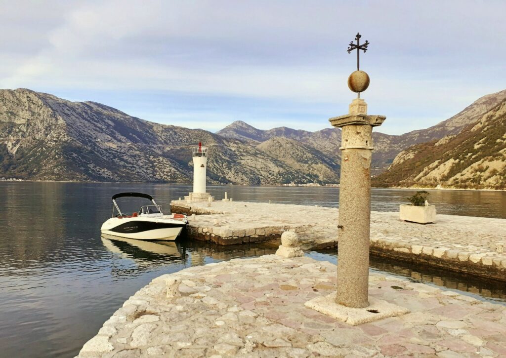 Blick auf die Bucht von Kotor