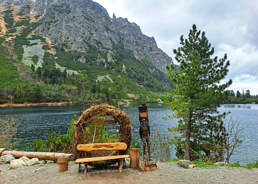 Bergsee in Popradské Pleso