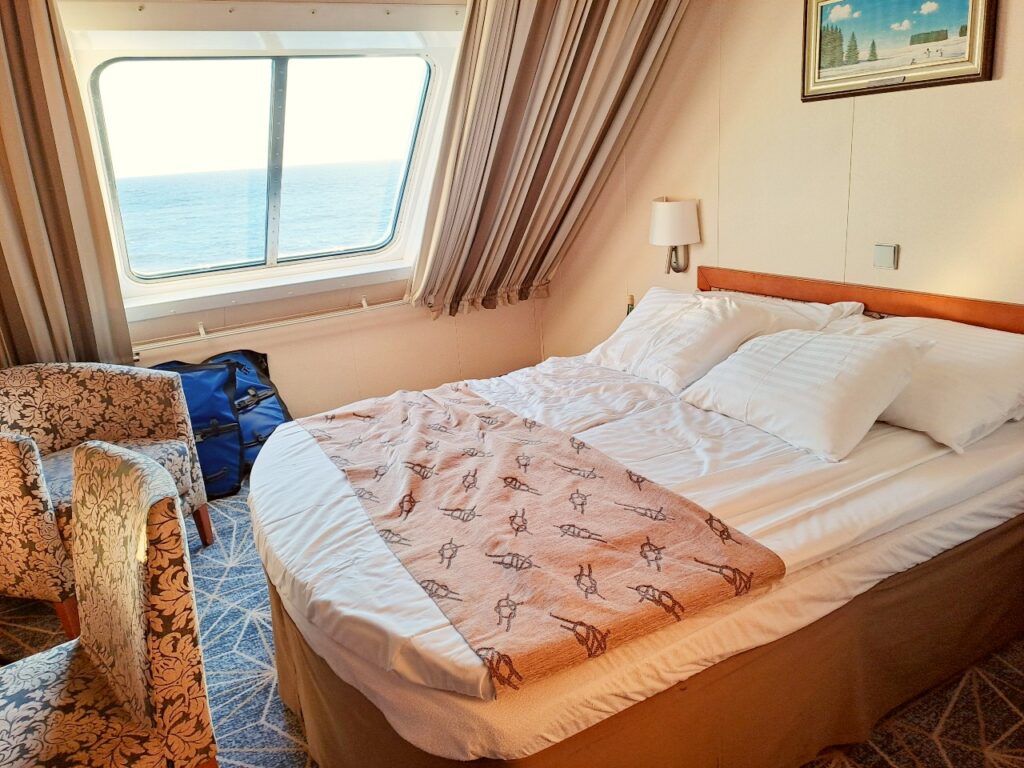 Deluxe Kabine auf der Tallink Baltic Queen