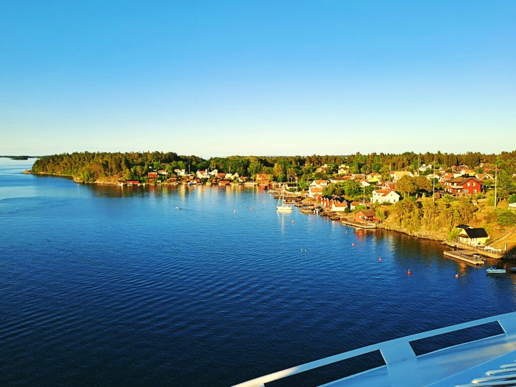 Stockholmer Schärengarten am Abend