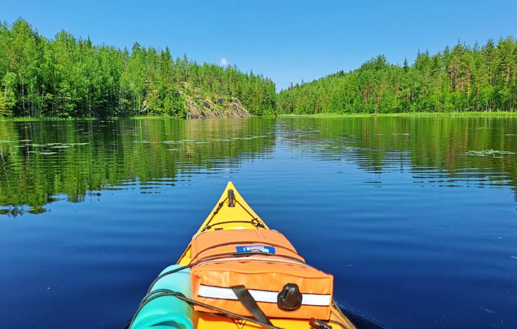 Saimaa Kanutour in Südkarelien