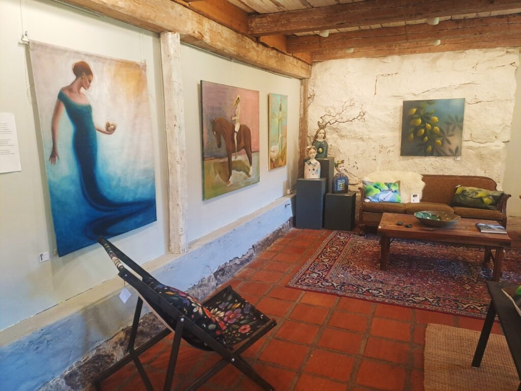 Kunstladen in Inkoo auf der Radreise Turku Helsinki