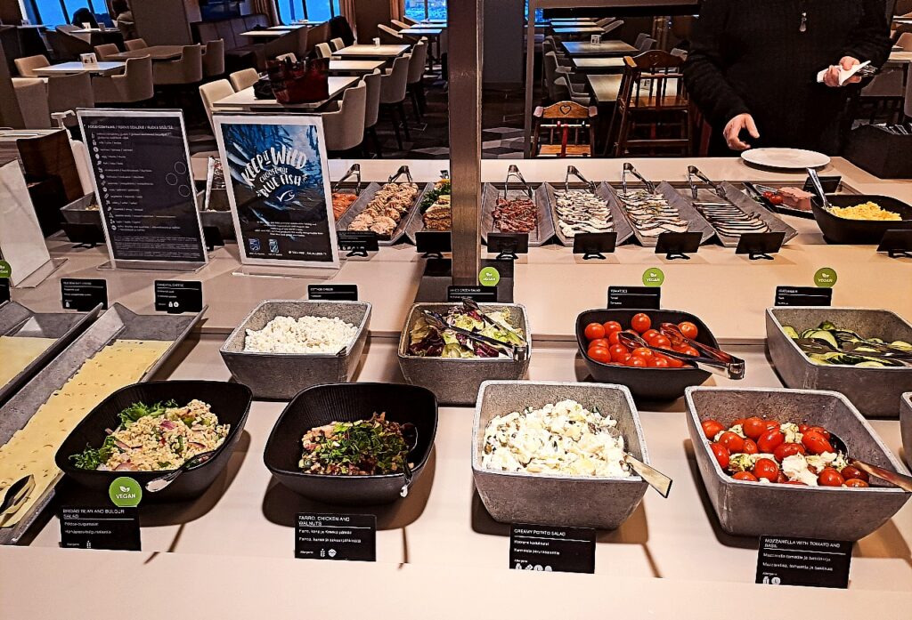 Buffet auf der Tallink Megastar
