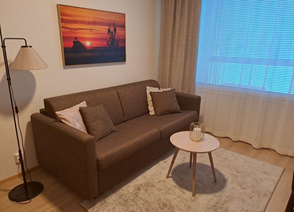 Sofa im Nallikari Aalto