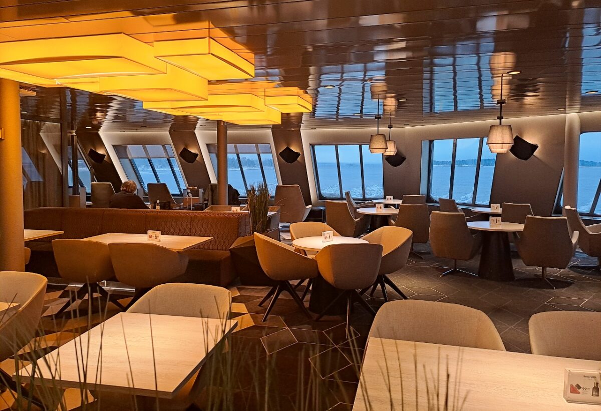 Business Lounge auf der Tallink Megastar von Helsinki nach Tallinn