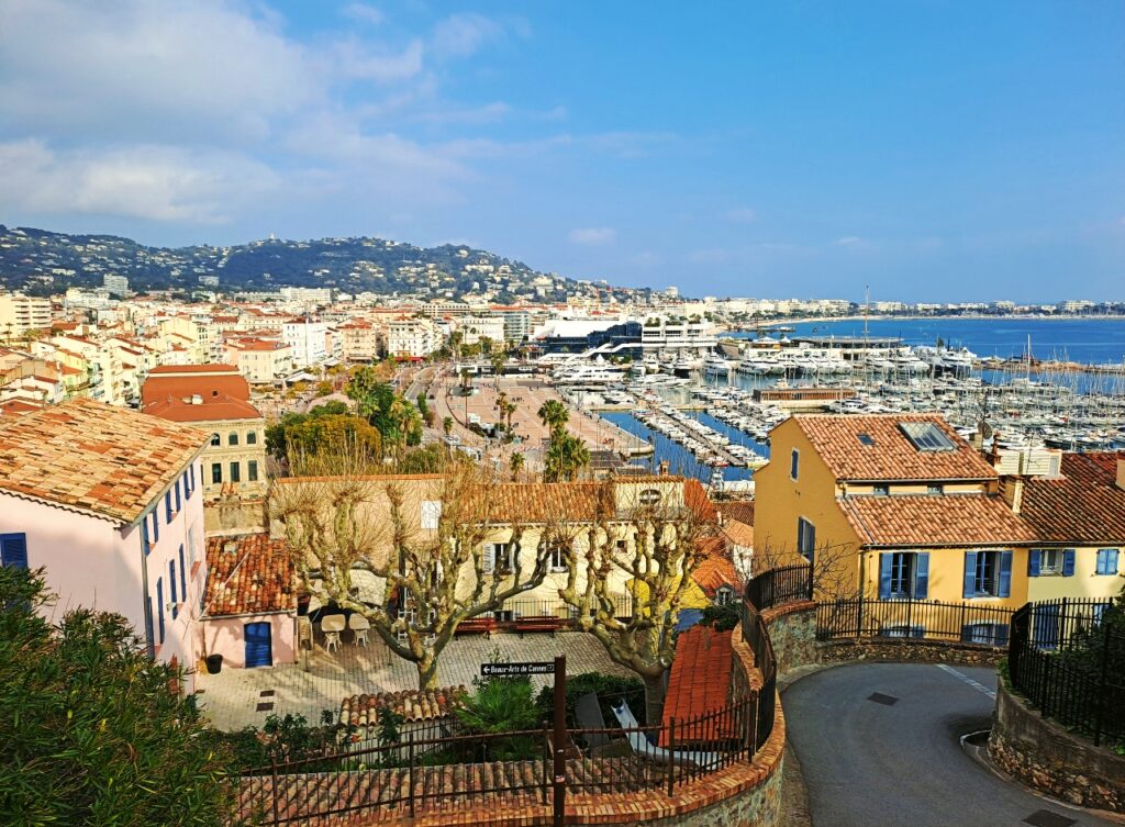 Cannes von oben