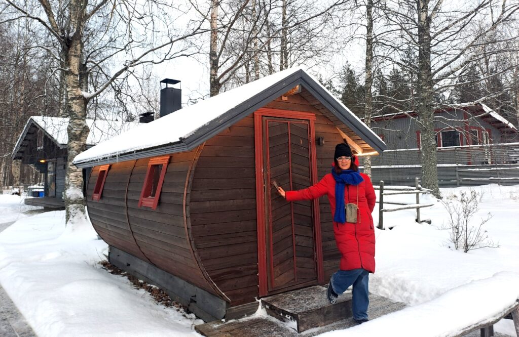 Holzsauna von Erämys Keisarin Kosket