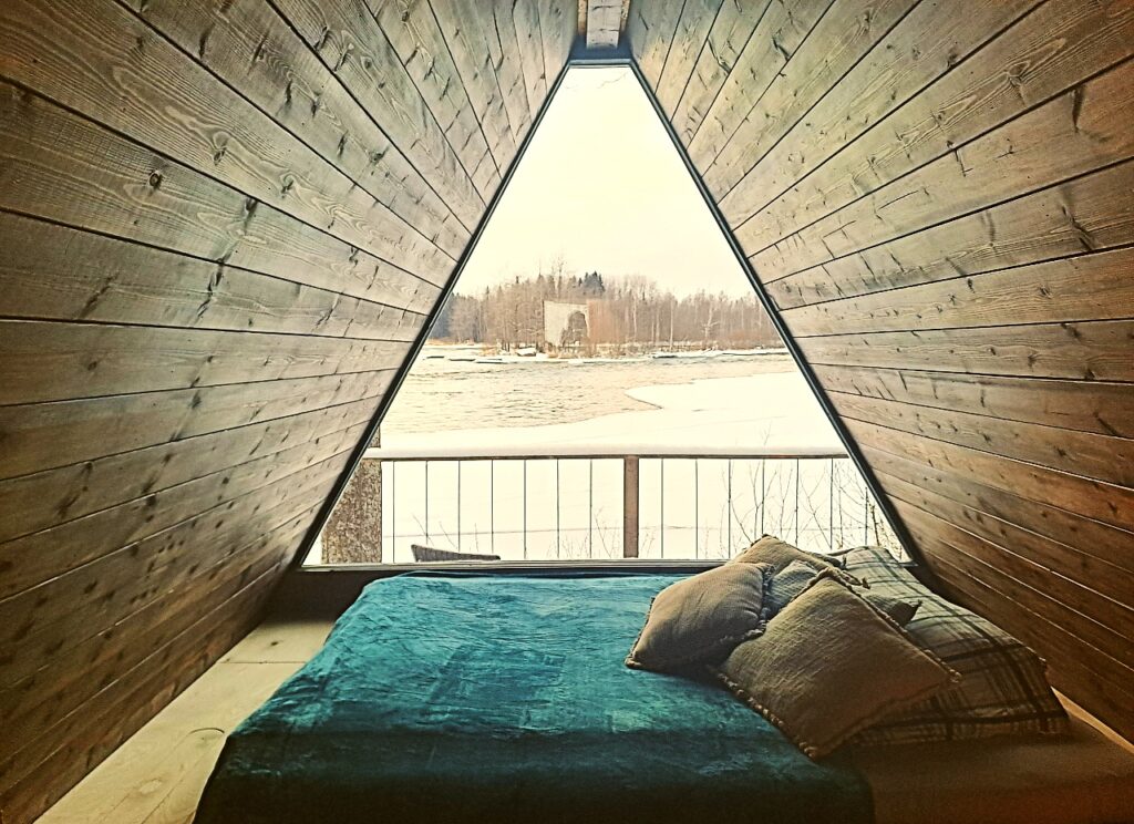 Gemütliche Holzhütten bei Erämys Keisarin Kosket