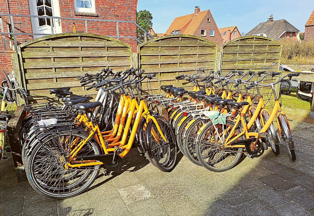 Fahrradverleih auf Juist