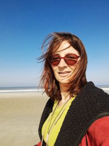 Selfie am Nordseestrand