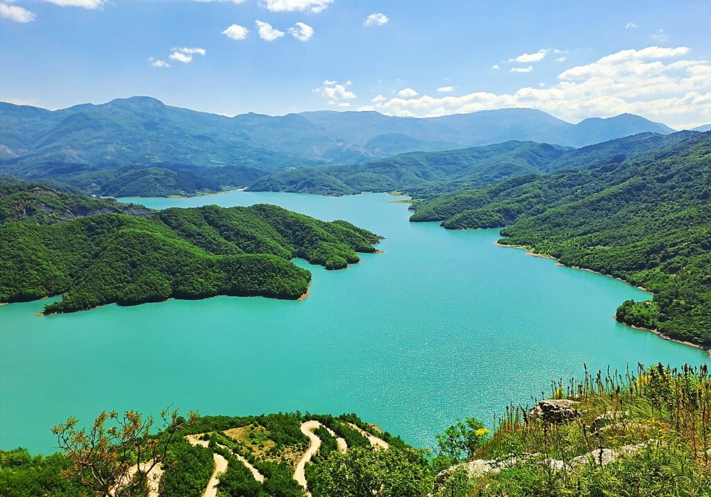 Bovilla Stausee in Albanien