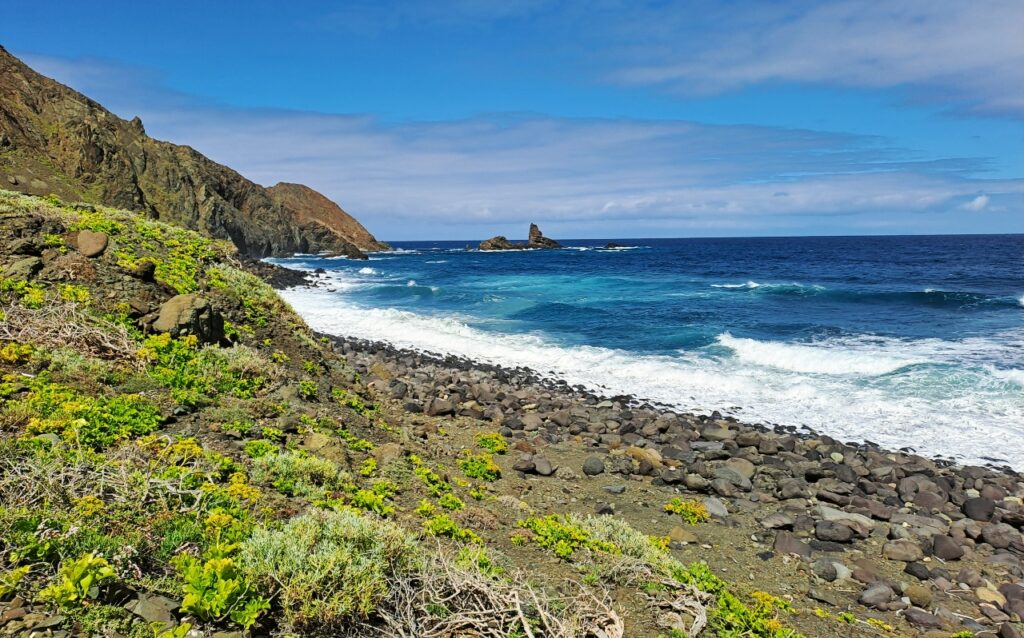 Playa de Arguamul auf La Gomera