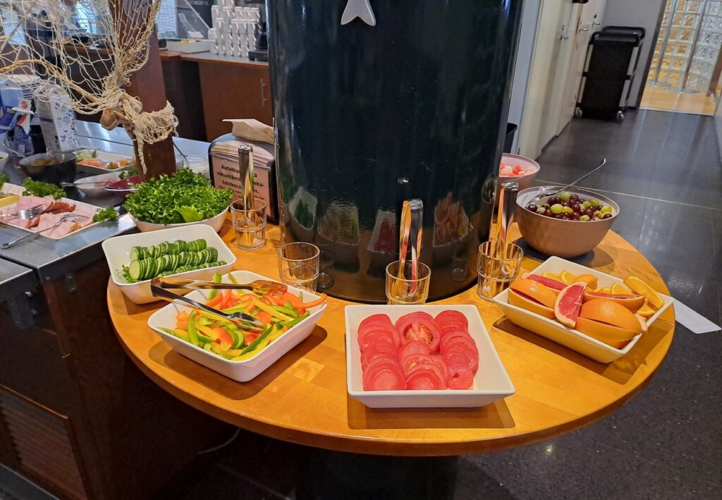 Frühstücksbuffet im Hotel
