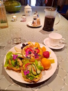 Frühstück bei Linkkumylly in Mäntyharju