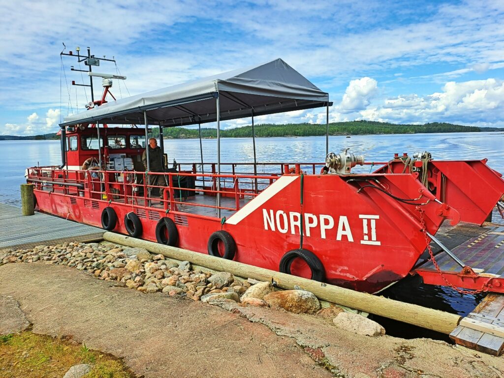 Saimaa Radreise mit Fahrradfähre Norppa II