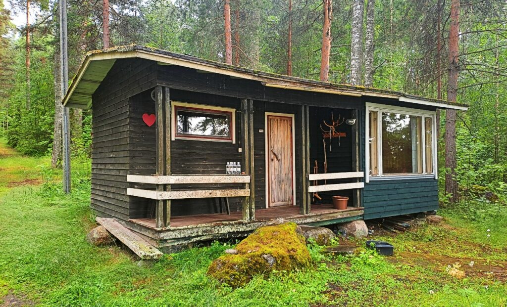 Sauna bei Metsäsydan von außen