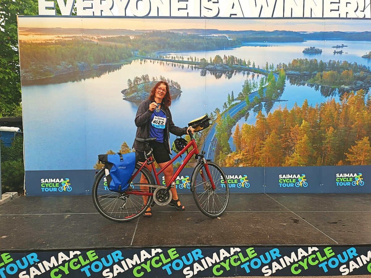 Saimaa Cycle Tour 2026 Siegerpodest