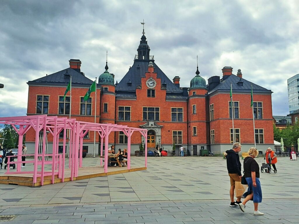 Stadtzentrum von Umeå