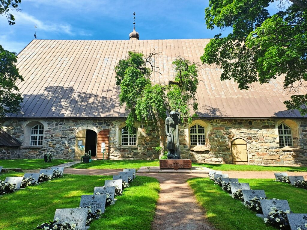 Alte Kirche in Uusikaupunki