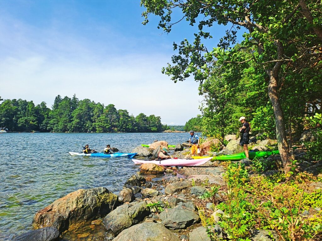 Helsinki Archipelago Kayaking nach Itäinen Villaluoto