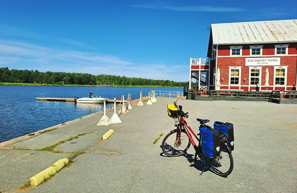 Hafen von Merikarvia am EuroVelo 10 finnische Westküste
