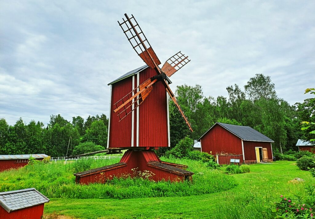 Windmühle in Korsnäs